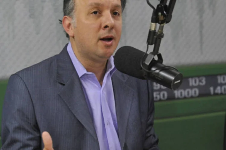 
	Ministro das Cidades, Aguinaldo Ribeiro: &quot;saneamento &eacute; obra escondida. Depois que voc&ecirc; faz, ela desaparece, mas ela aparece nos dados de sa&uacute;de p&uacute;blica&quot;, disse
 (Elza Fiúza/ABr)