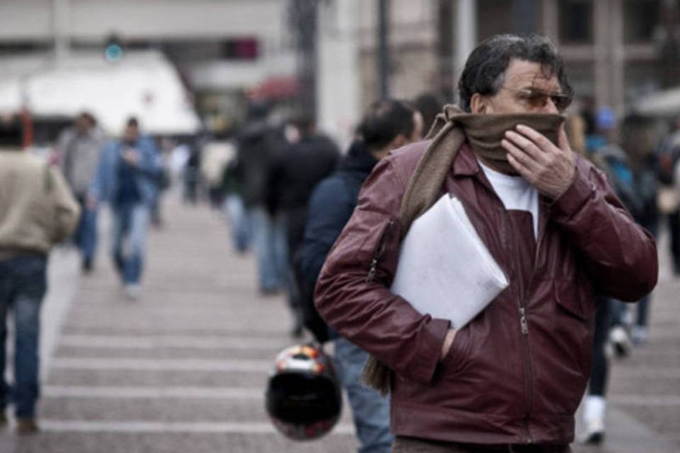 Termômetros registram máxima de 8,7°C em São Paulo