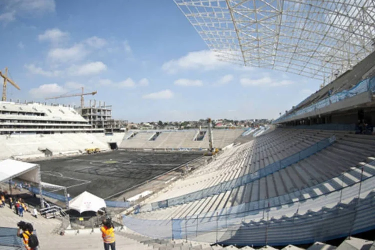 
	Obras do Itaquer&atilde;o: cidades de S&atilde;o Paulo, do Recife, de Manaus e Fortaleza tiveram menos de 40 pontos e foram classificadas como capitais com baixa transpar&ecirc;ncia
 (Marcelo Camargo/Agência Brasil)