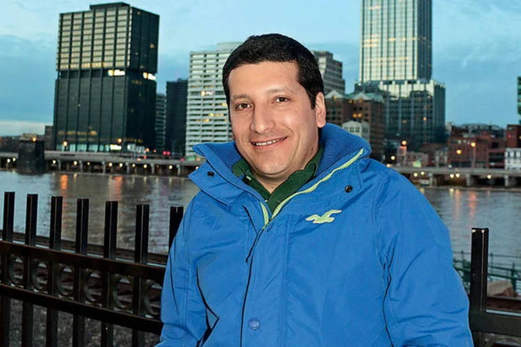 Guilherme Ferrucci, em Pittsburgh: aprendizado dentro e fora da sala de aula (Acervo pessoal)