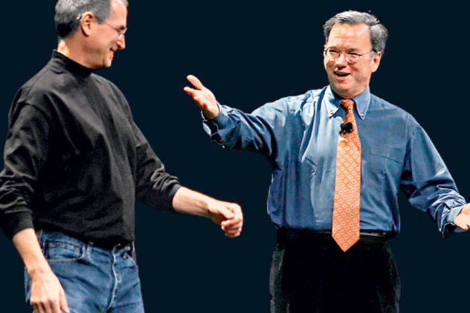 O herói de Eric Schmidt, do Google? Steve Jobs, claro