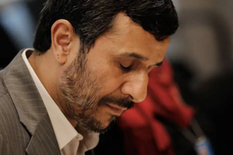 O presidente iraniano, Mahmoud Ahmadinejad: país espera um novo capítulo de cooperação com o Ocidente a partir do acordo com Brasil e Turquia (.)