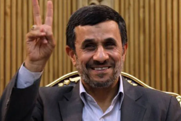 Ahmadinejad: o presidente iraniano chegou aos Estados Unidos para participar esta semana na Assembleia Geral da ONU
 (Atta Kenare/AFP)