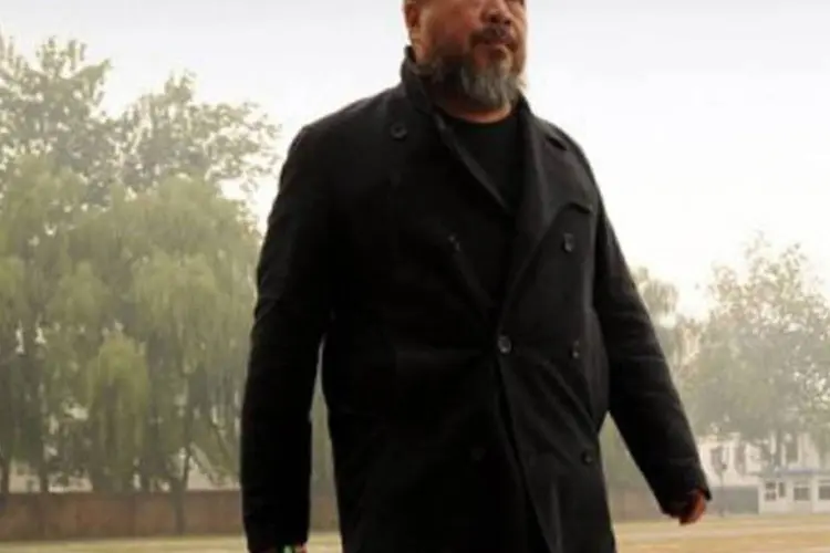 Ai Weiwei nega qualquer evasão de impostos
 (Peter Parks/AFP)