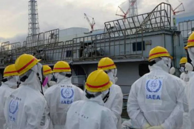 Fukushima: as autoridades locais não informaram de vítimas ou danos provocados pelo sismo (Tepco/AFP)