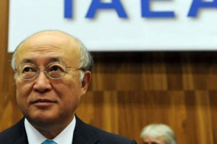 
	O diretor-geral da AIEA: Yukiya Amano se reunir&aacute; amanh&atilde; em Teer&atilde; com as autoridades iranianas
 (Samuel Kubani/AFP)