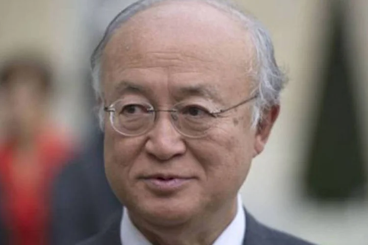 
	O diretor-geral da Ag&ecirc;ncia Internacional de Energia At&ocirc;mica (AIEA), Yukiya Amano: &quot;vamos realizar um di&aacute;logo de alto n&iacute;vel com o Ir&atilde; no dia 13 de dezembro em Teer&atilde;&quot;, afirmou
 (Fred Dufour/AFP)