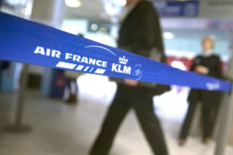 
	Air France-KLM: as vendas gerais da companhia avan&ccedil;aram 4,6% no ano passado, para 26,06 bilh&otilde;es de euros
 (Balint Porneczi/Bloomberg)