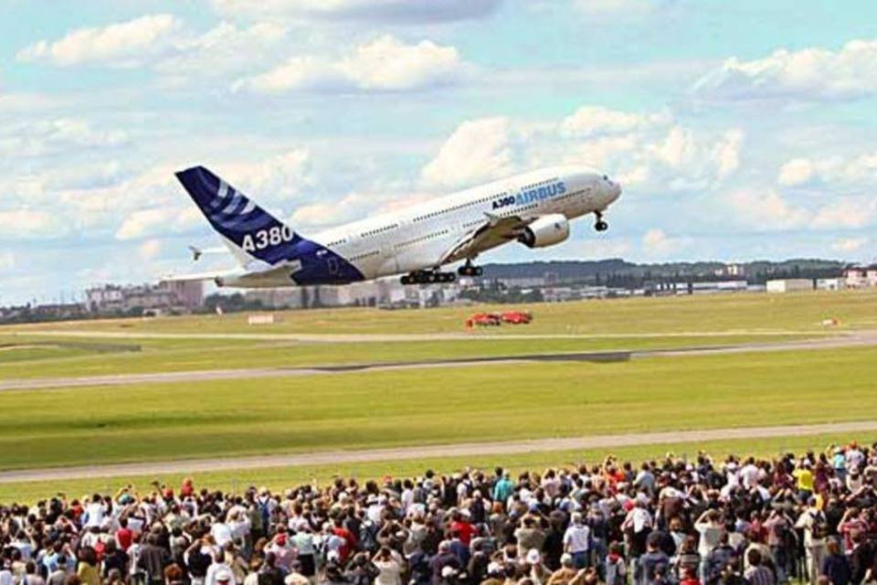 Airbus recebe 12 encomendas por aeronaves em abril
