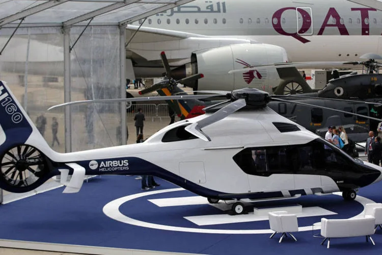 
	Airbus e Uber: o novo centro de inova&ccedil;&atilde;o tecnol&oacute;gica e comercial A3 da Airbus &quot;colabora com o provedor de solu&ccedil;&otilde;es em mobilidade terrestre Uber&quot;
 (Jason Alden/Bloomberg)