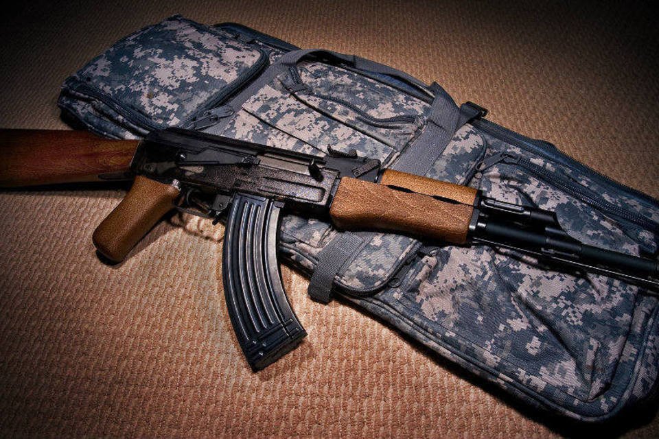 O fuzil Kalashnikov: Rússia quer abrir fabrica de produção deste armamento na Venezuela (Brian nairB/Wikimedia Commons)