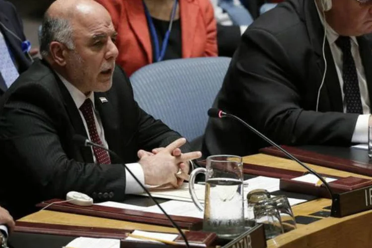 
	Haider al-Abadi: extremistas &quot;est&atilde;o em decl&iacute;nio&quot; e suas capacidades est&atilde;o enfraquecidas, diz premi&ecirc;
 (Brendan McDermid/Reuters)