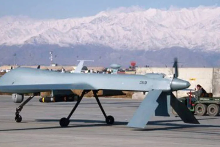 O ataque que matou Sakhr al-Taifi foi executado por um avião não tripulado
 (Bonny Schoonakker/AFP)