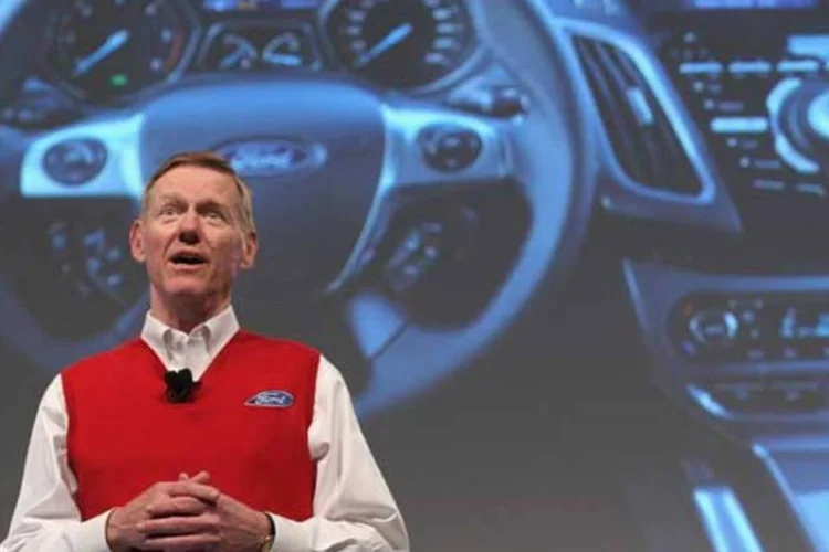 Alan Mulally, CEO da Ford Motor: Empresa afirmou que seu resultado do segundo semestre será inferior ao registrado no primeiro semestre (Getty Images)