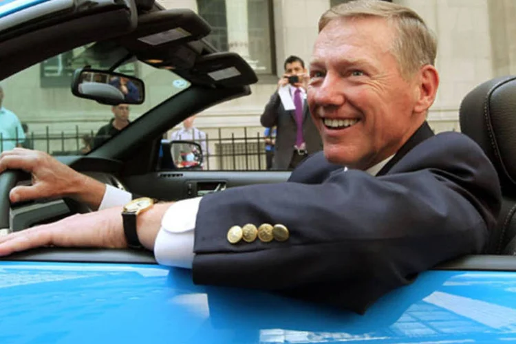 
	Alan Mulally, CEO da Ford: executivos &eacute; um dos canditados prov&aacute;veis para substituir&nbsp;Steve Ballmer na presid&ecirc;ncia da Microsoft
 (Mario Tama/Getty Images)