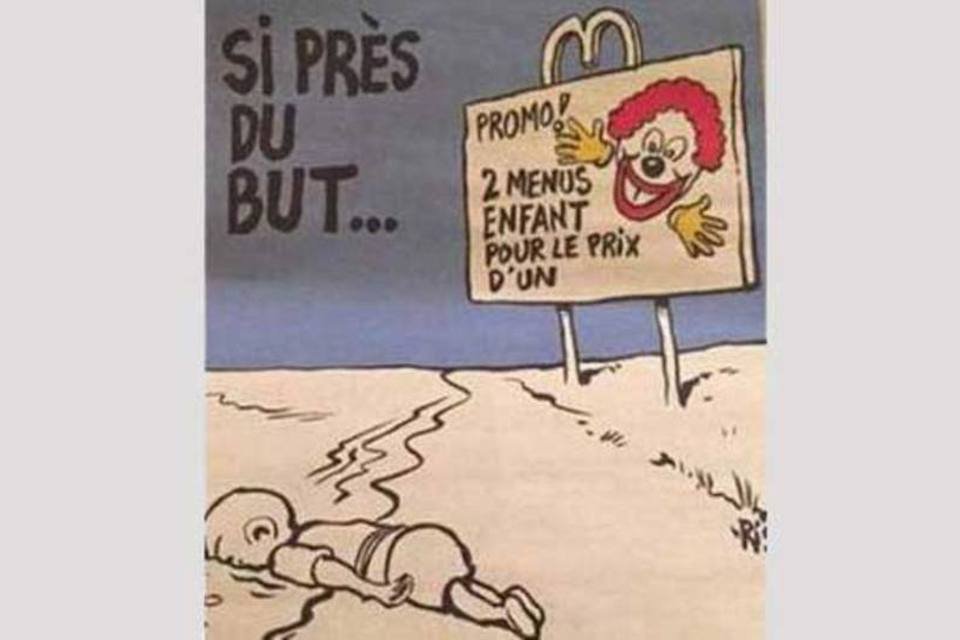 Charlie Hebdo cria nova polêmica com charges de imigrantes