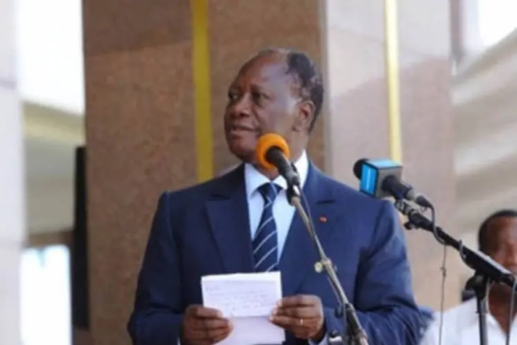 Ouattara tomou posse de seu cargo na semana passada, após um longo conflito contra o ex-presidente do país (Divulgação)
