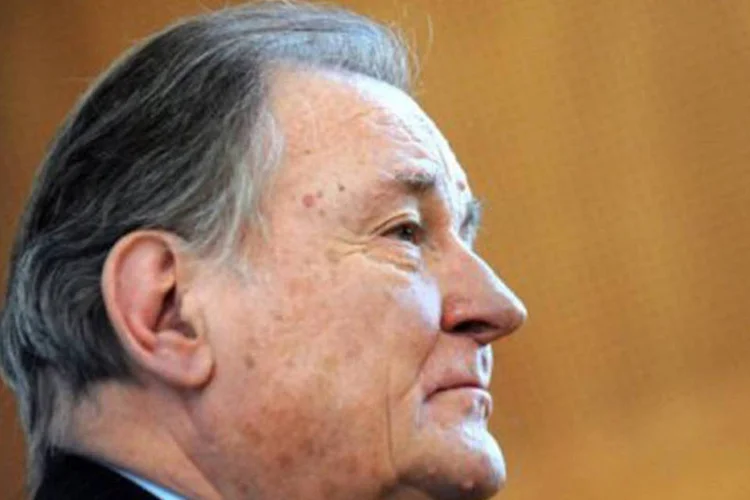 Albert Uderzo, criador com René Goscinny das aventuras de Asterix: "desejo que esta continuidade dure geração após geração" (Lionel Bonaventure/AFP)