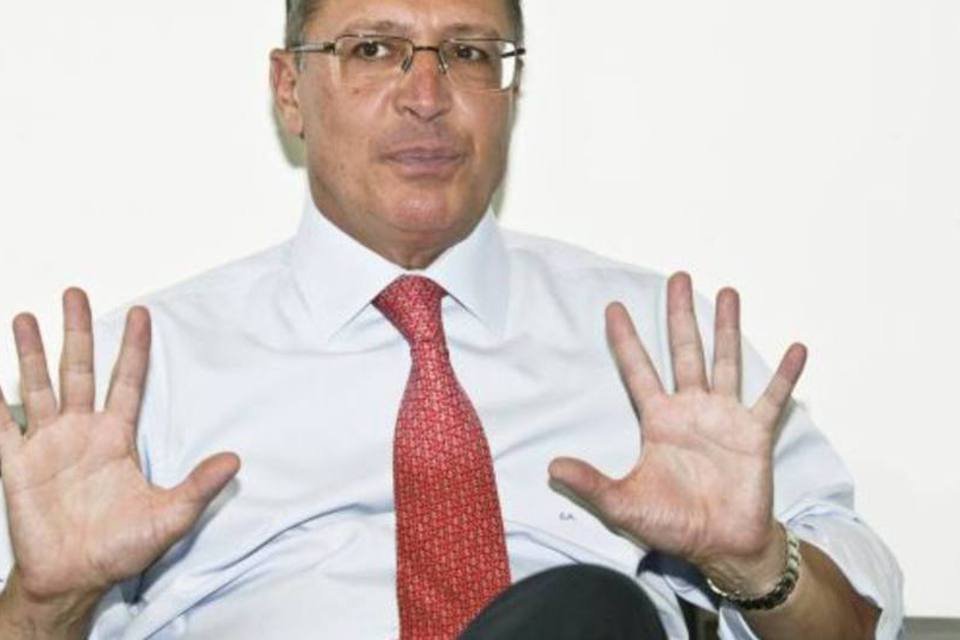 Alckmin diz que acusação sobre metrô é eleitoreira