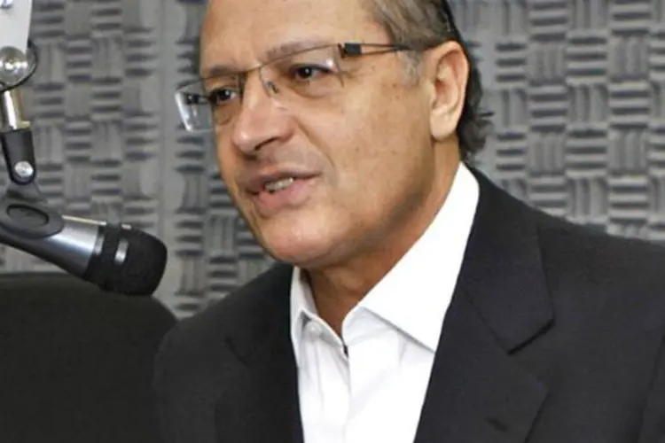 Alckmin: “Vamos avaliar tudo isso. Mas sempre sou favorável, quando se começa o ano, a ter uma parte pequena [do orçamento] contingenciada" (Milton Michida/Gov de SP)