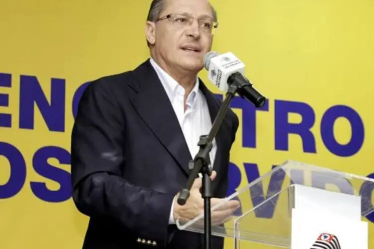 
	Alckmin: Pannunzio conversou com o governador sobre obras vi&aacute;rias em andamento na cidade
 (Sérgio Andrade/Governo de SP)