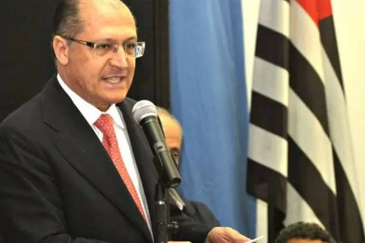 
	Alckmin tamb&eacute;m adiantou alguns dados de criminalidade que ser&atilde;o apresentados pela Secretaria Estadual de Seguran&ccedil;a P&uacute;blica nesta tarde
 (Milton Michida/Governo de SP)