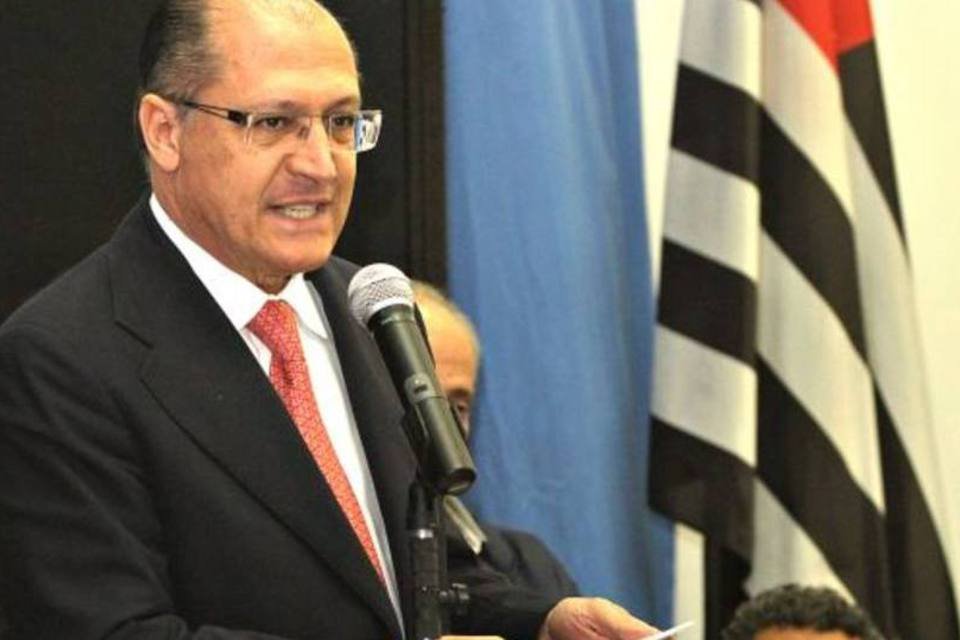 Alckmin evita falar de impacto eleitoral em 2014