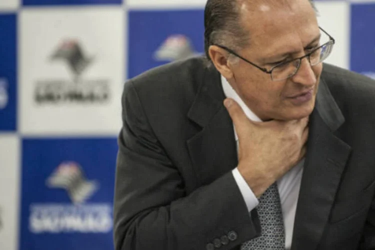 
	Geraldo Alckmin: governador de S&atilde;o Paulo anuncia hoje pacote com est&iacute;mulo extra para que policiais reduzam a criminalidade onde atuam
 (Marcelo Camargo/ABr)