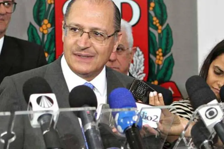 Alckmin: "Mesmo tendo a maior população, estamos reduzindo os homicídios desde 1999" (Milton Michida/DIVULGAÇÃO)