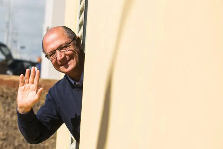 
	Geraldo Alckmin: atual governador &eacute; o favorito na corrida eleitoral em S&atilde;o Paulo
 (Edson Lopes Jr/A2 FOTOGRAFIA)