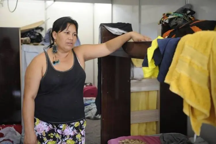Índios da Aldeia Maracanã esperam por habitação definitiva (Tânia Rêgo/Agência Brasil)