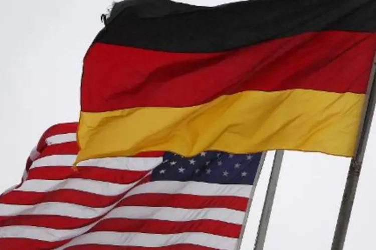 Relações entre Berlim e Washington ficaram tensas com a expulsão do chefe da CIA na Alemanha, após a detenção de suspeitos de espionar autoridades alemãs para os EUA (Daniel Roland/AFP/AFP)