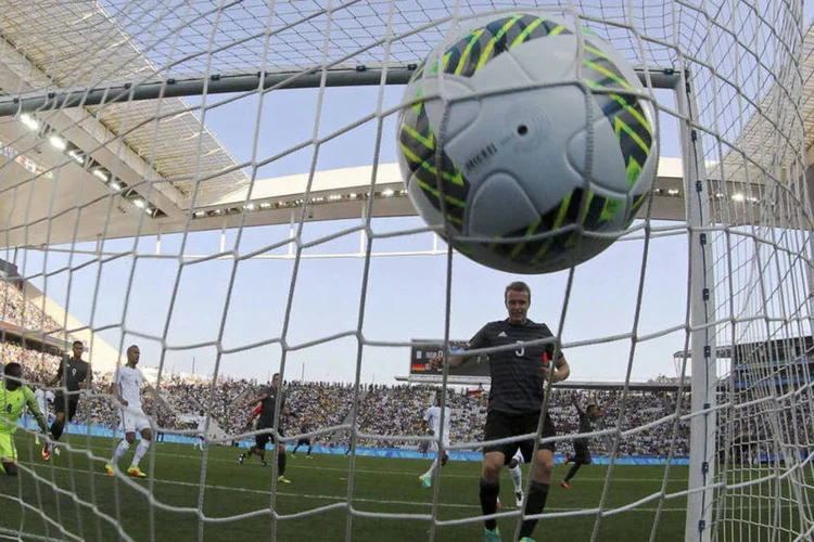 
	Rio-2016: a Nig&eacute;ria vai disputar o bronze com Honduras, goleada pelo Brasil por 6-0, no s&aacute;bado em Belo Horizonte
 (Paulo Whitaker / Reuters)
