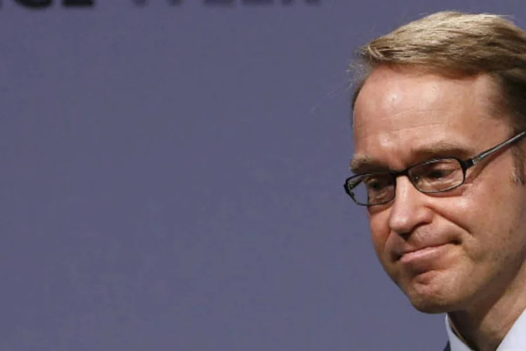 Jens Weidmann: "A zona do euro não pode ser autorizada a fica dependente de financiamento monetário estatal", afirmou o presidente do BC alemão (REUTERS/Lisi Niesner)