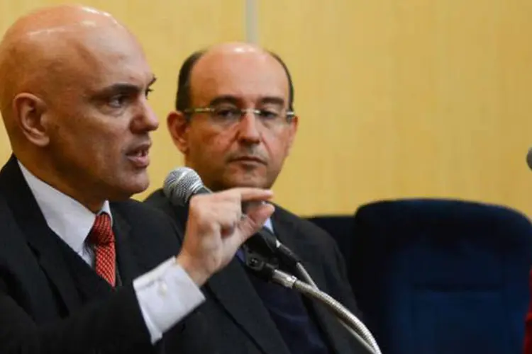 
	Ministro: Moraes disse ainda que n&atilde;o alterou o esquema de preven&ccedil;&atilde;o ao terrorismo para as Olimp&iacute;adas no Rio de Janeiro
 (Rovena Rosa/Agência Brasil)