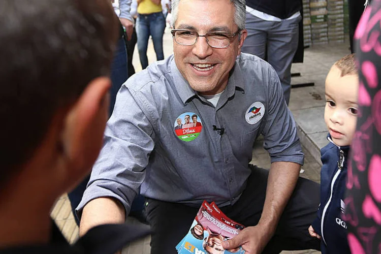 Padilha: candidato disse ainda que altas tarifas de pedágio oneram economia do estado (Paulo Pinto/Analítica)