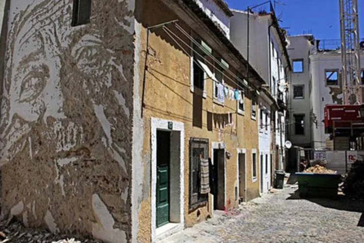 Obra de Alexandre Farto em Portugal (Divulgação)