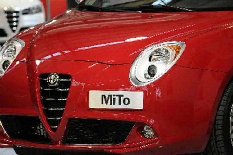 Fiat: atualmente, os trabalhadores da fábrica de Mirafiori vão à fábrica três dias por mês para fabricar o Alfa Romeo MiTo (Giuseppe Aresu/Bloomberg)