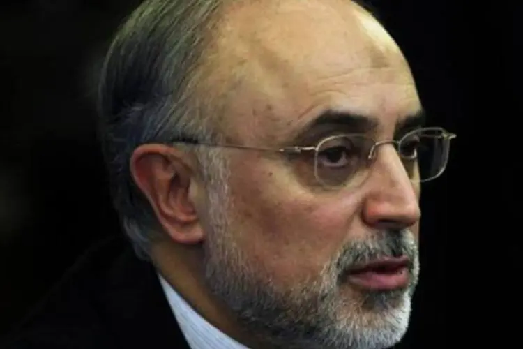 Ali Akbar Salehi,  chanceler do Irã: país quer desculpa dos EUA (Behrouz Mehri/AFP)