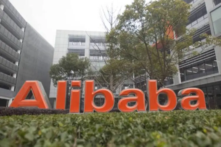 Alibaba: COI espera que o acordo torne o movimento olímpico mais tecnologicamente eficiente e seguro (Nelson Ching/Bloomberg)