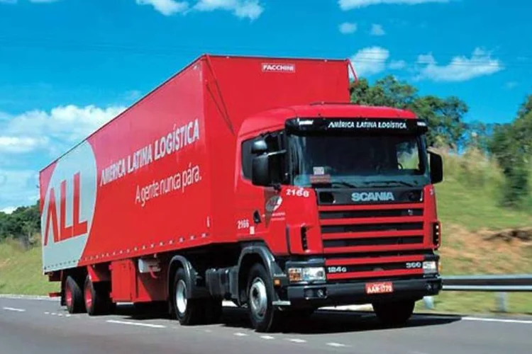 Caminhão da ALL: nova empresa pretende investir cerca de 150 milhões de reais nos próximos dois anos, para a compra de equipamentos.  (Divulgação)