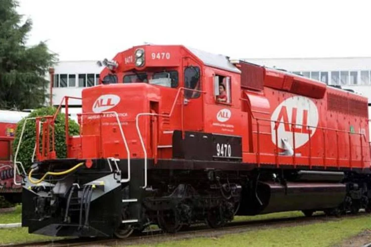 
	Trem da ALL: a proposta considera um valor de refer&ecirc;ncia para a ALL de R$ 6,958 bilh&otilde;es e para a Rumo de R$ 4 bilh&otilde;es
 (Divulgação/ALL)
