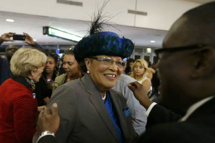 Alma Adams, única legisladora democrata pela Carolina do Norte na Câmara dos Representantes (Chris Keane/Reuters)