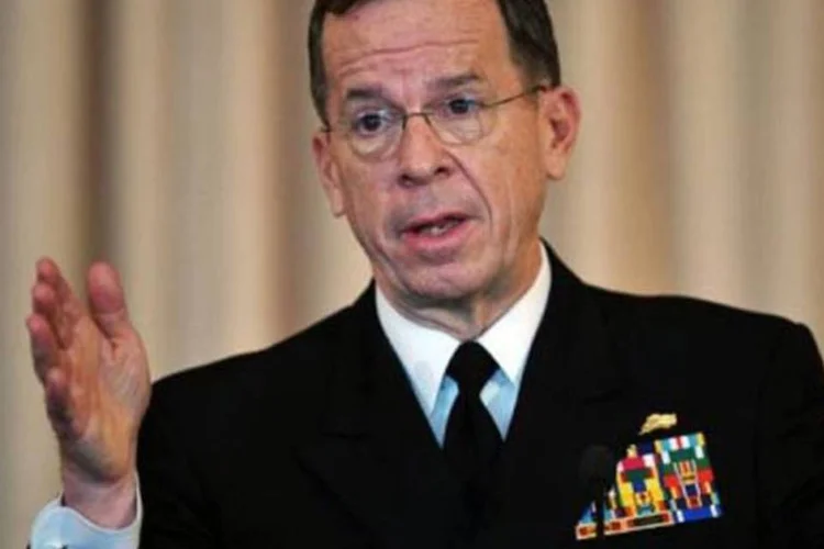 Almirante Mike Mullen, chefe do Estado-Maior dos EUA: Suez é estratégico para a Marinha (Mandel Ngan/AFP)