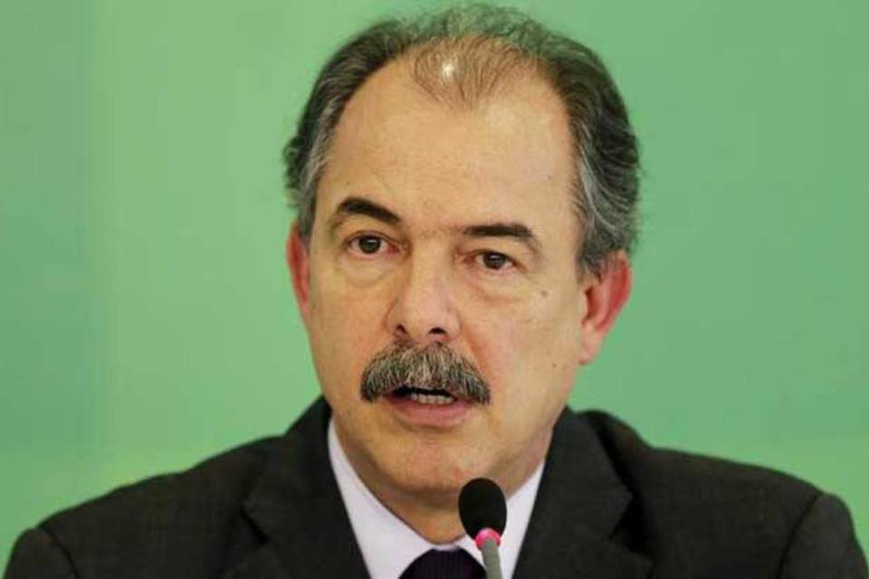 Ministro da Casa Civil, Aloizio Mercadante, durante conferência em Brasília (REUTERS/Ueslei Marcelino)