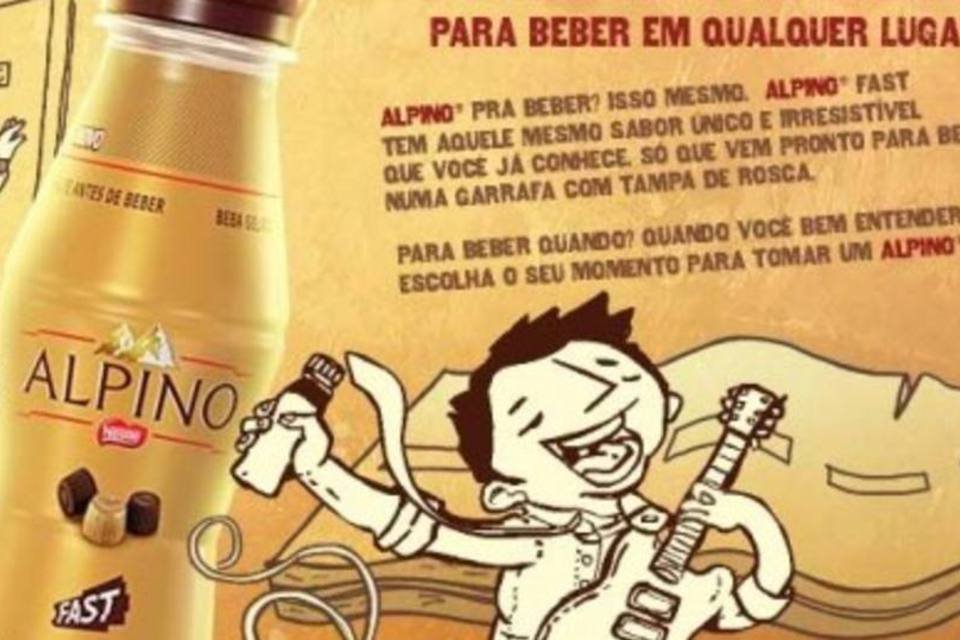 Anvisa proíbe anúncios de Alpino Fast, da Nestlé