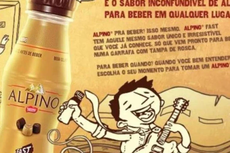 Nova embalagem do Alpino Fast deverá trazer a frase "Imagem meramente ilustrativa" ou retirar a imagem dos bombons (.)