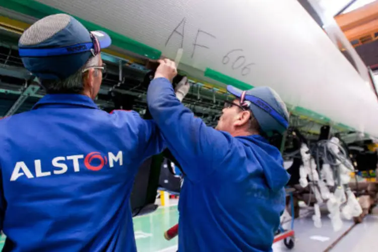 
	Alstom: a Fran&ccedil;a planeja comprar uma fatia de 20% na unidade de energia
 (Victor Sokolowicz/Bloomberg)