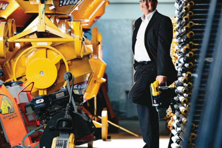 Altino Cristofoletti: dono da Casa do Construtor, rede de lojas especializadas em alugar equipamentos para construção (Alexandre Battibugli/EXAME PME)