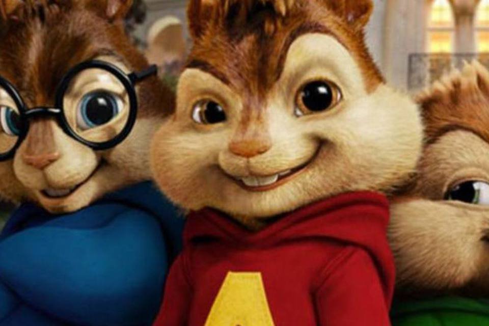 'Alvin & Os Esquilos 3' estreia amanhã em 540 salas